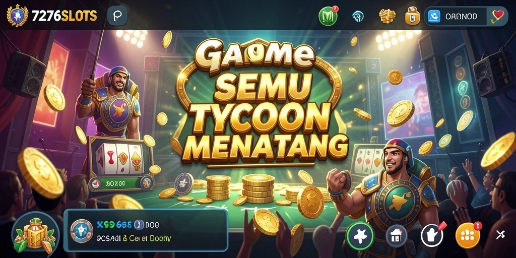 Tangkap momen seru dalam 7276SLOTS yang menampilkan gameplay Tycoon yang mendebarkan.