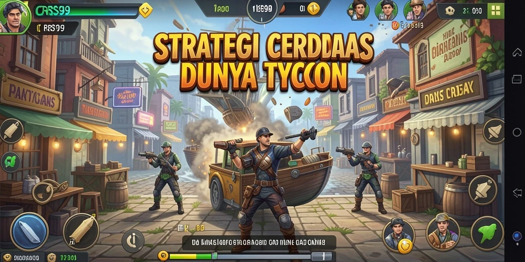 Tampilan gameplay <strong>CRS99</strong> yang menarik dan strategis.