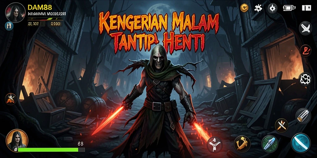 Gameplay menegangkan di dalam dunia kegelapan.