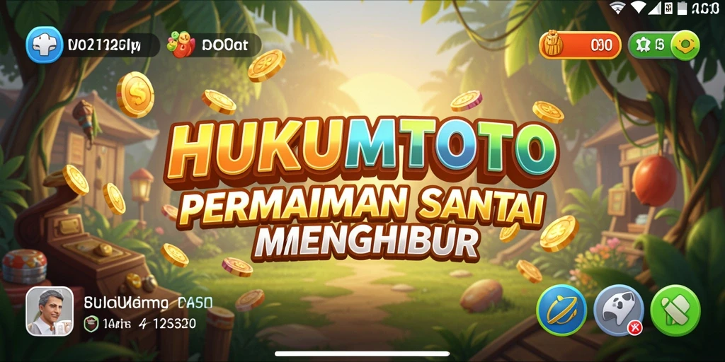 Tampilan gameplay HUKUMTOTO yang seru dan interaktif.