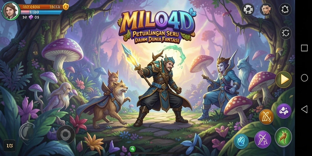 Tampilan gameplay menegangkan di dunia ARPG yang penuh tantangan.