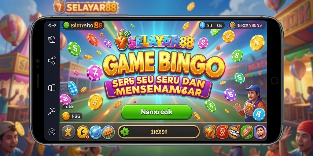 Tampilan gameplay Bingo yang seru dan interaktif di SELAYAR88.
