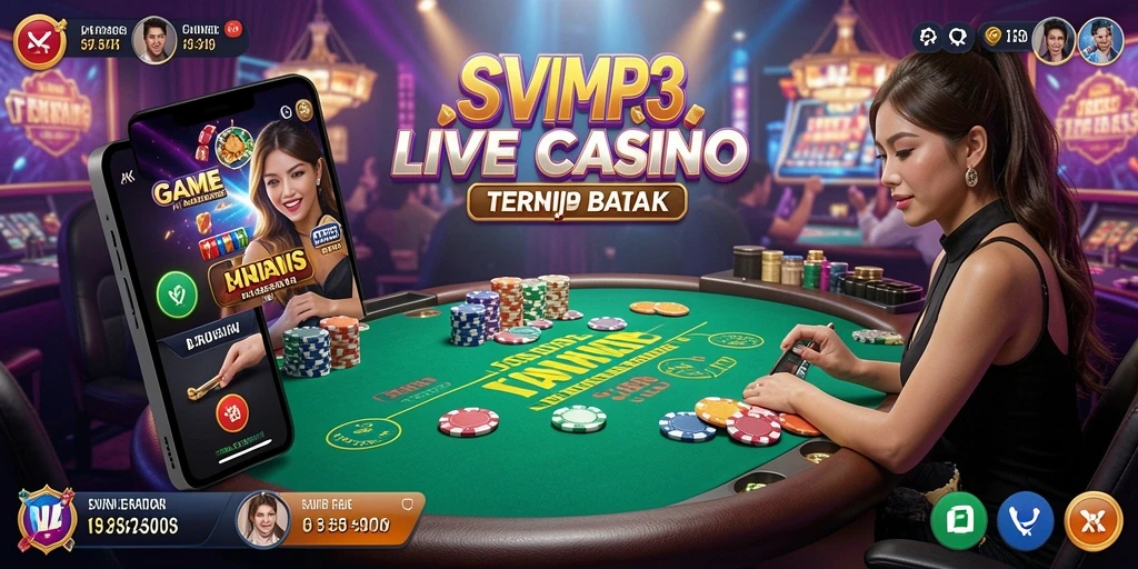 Tampilan gameplay menarik dari SVIP3 di Live Casino.